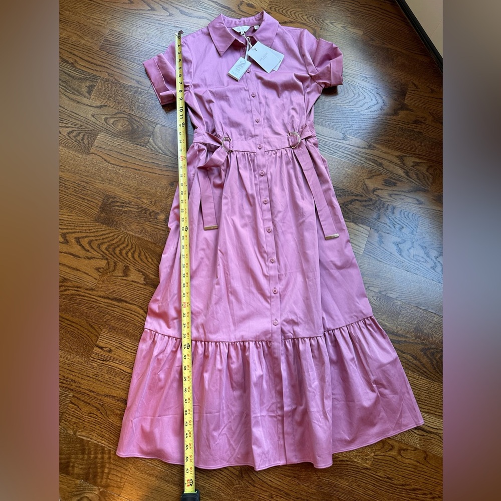 NEW Ted Baker Luuciiy shirt dress size 4-6 - Picture 6 of 11